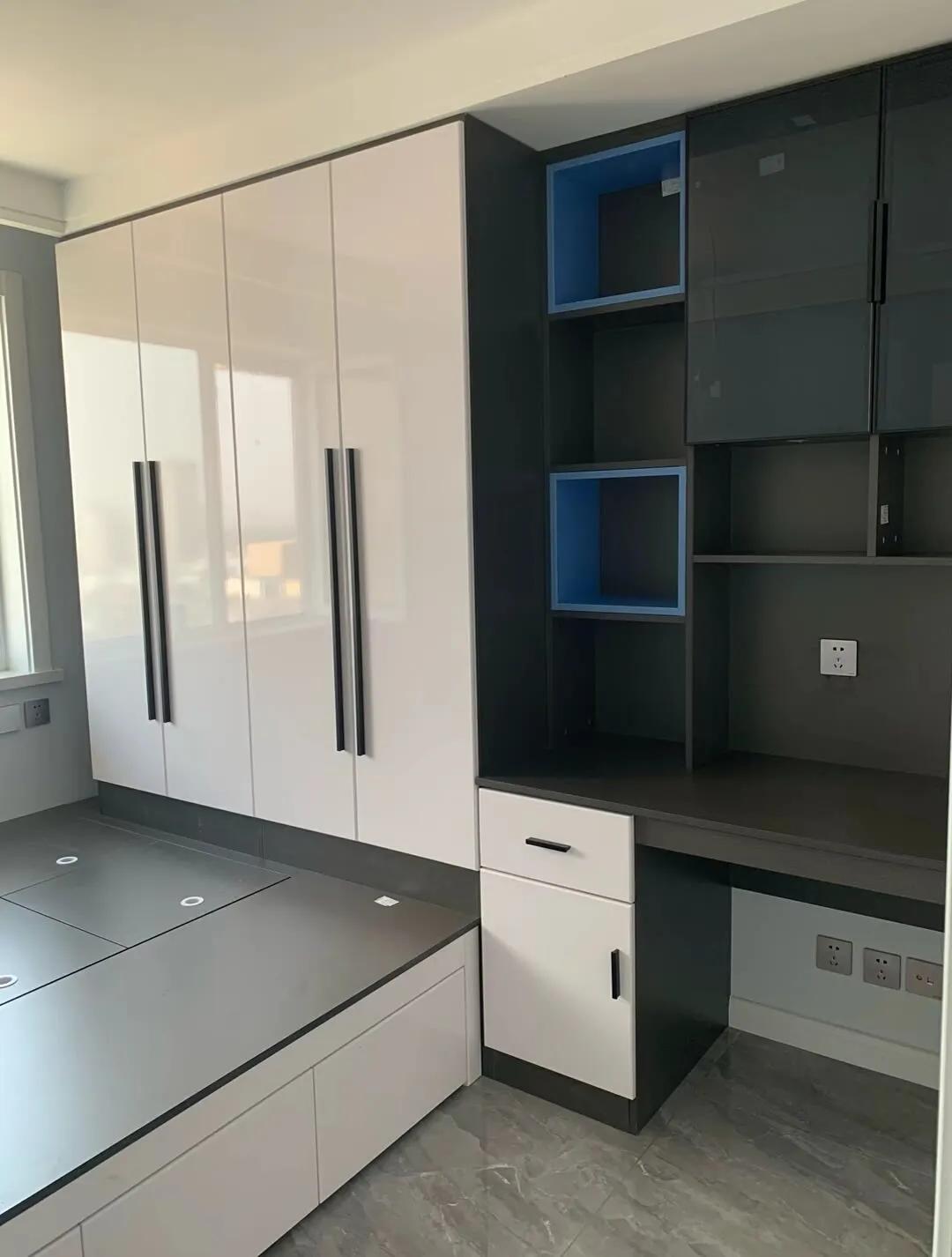 30款榻榻米书桌设计,榻榻米30厘米柜效果图