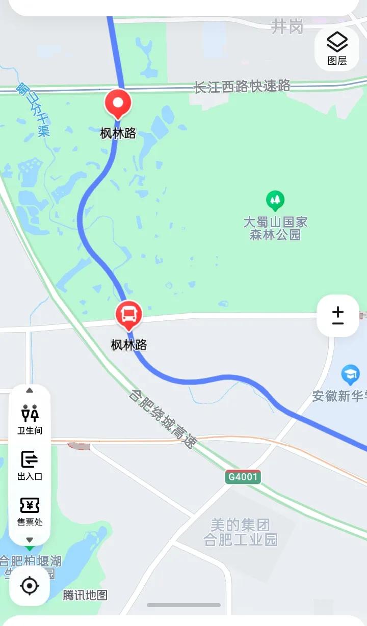 周末探访合肥市蜀山区枫林路
