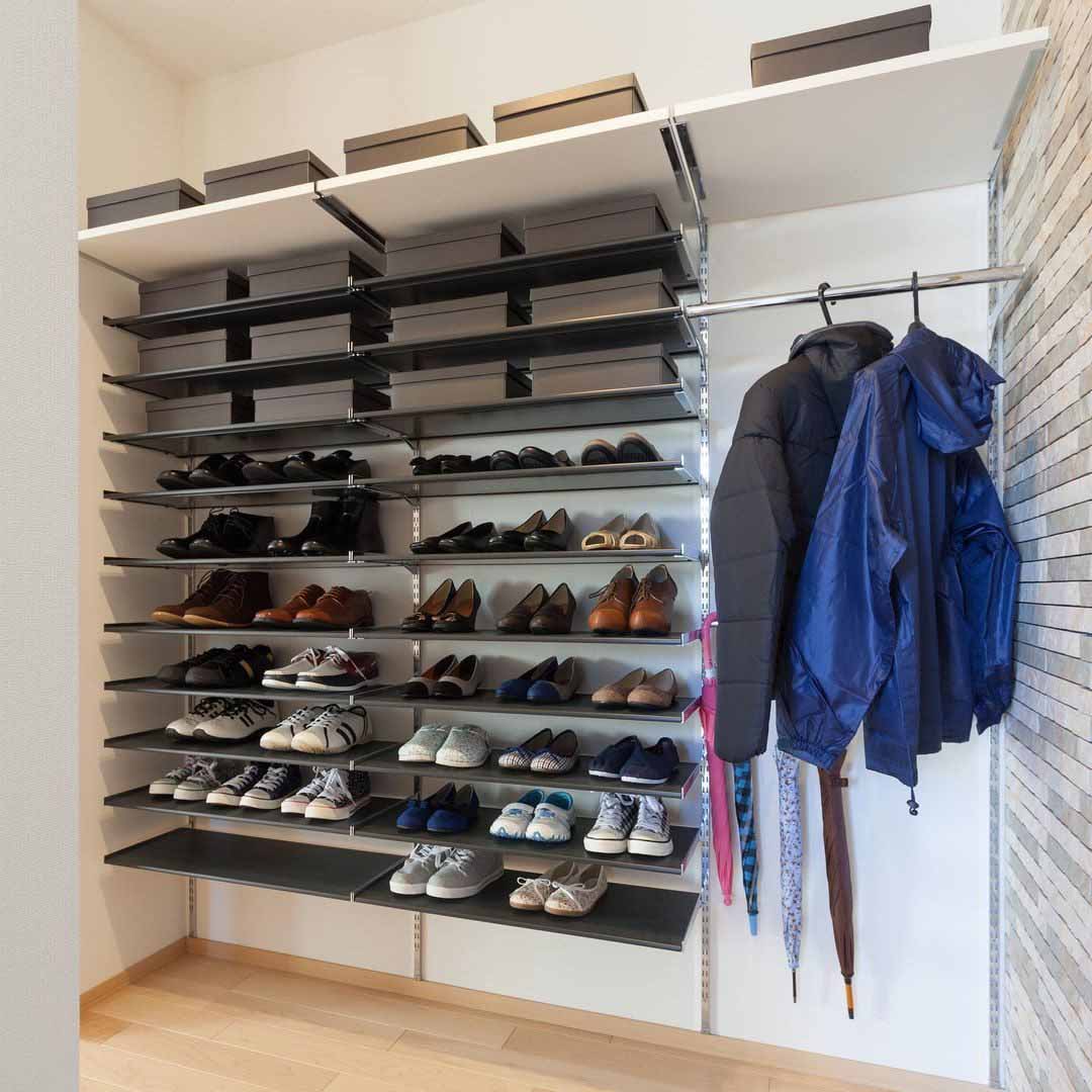 门厅柜鞋柜衣帽柜收纳 (玄关鞋柜还能这样设计收纳性极强)