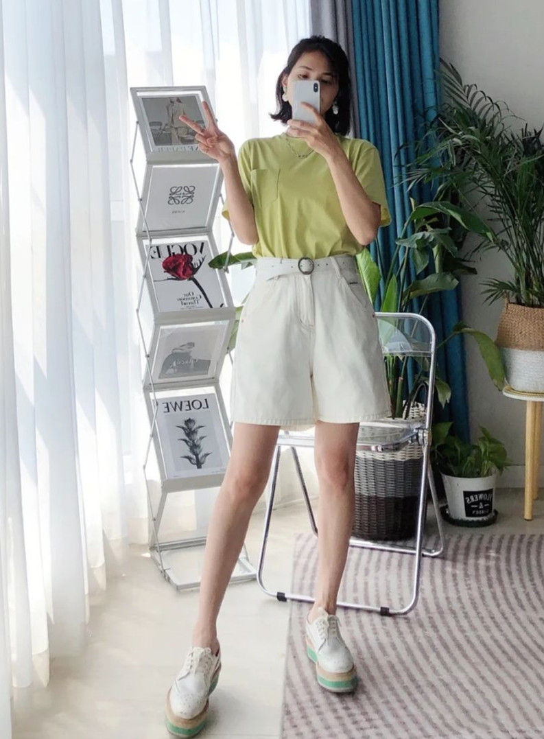 研究完夏天的短裤，我发现：“白色爸爸裤”才是今年的C位