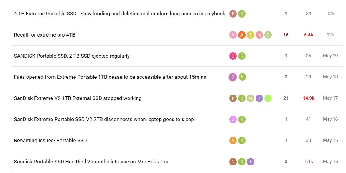 闪迪移动硬盘严重翻车！大量用户吐槽出现各种问题，官方已回应