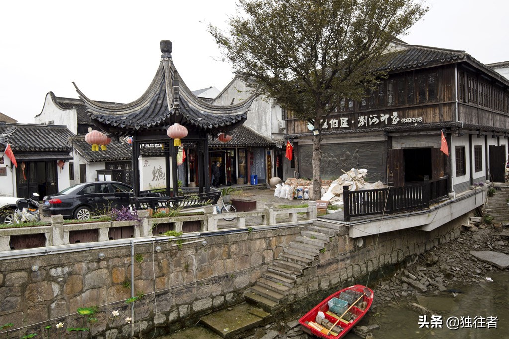 万里长江第一港位置,浏河古镇郑和起锚