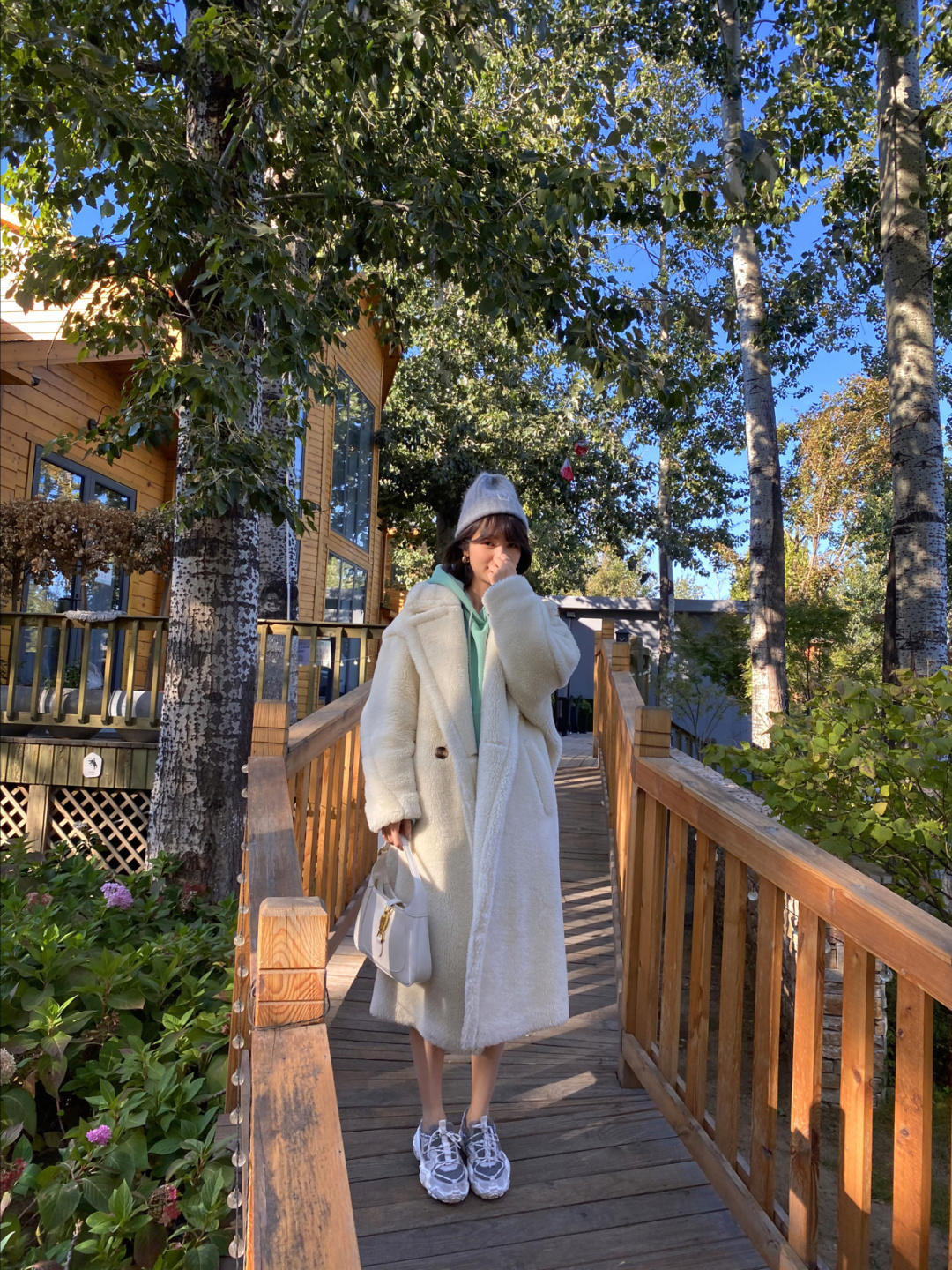 秋冬季高级感羊羔绒外套慵懒风,软糯糯羊羔绒外套