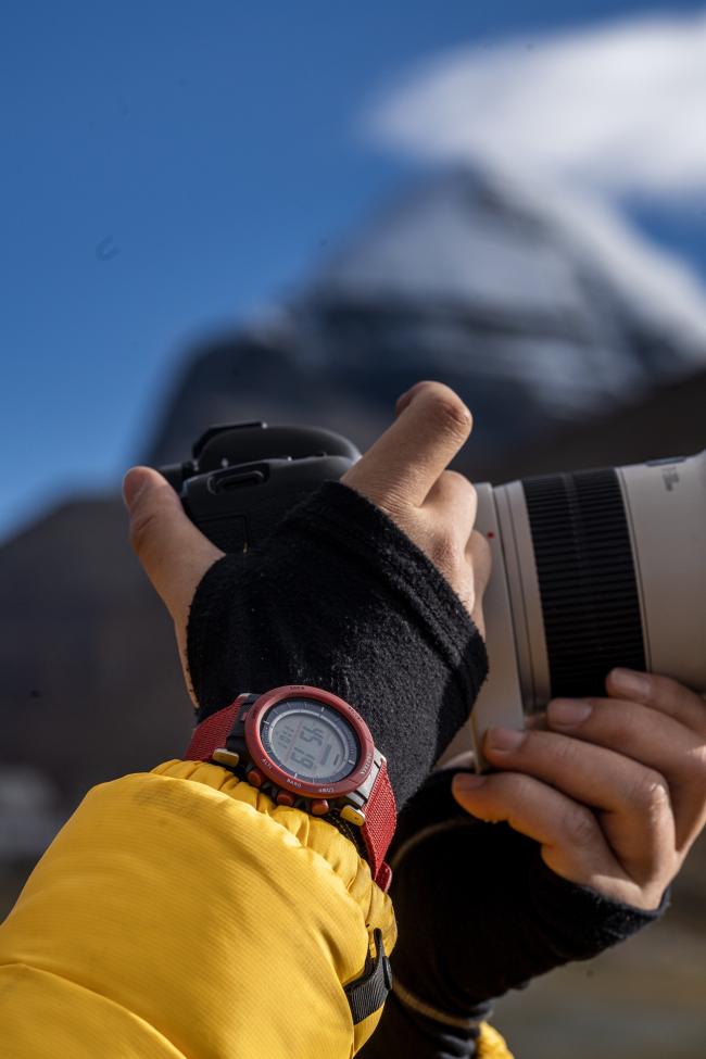 无限风光的旅途与腕上无限可能的碰撞PRO TREK助我轻装*藏西**摄影行