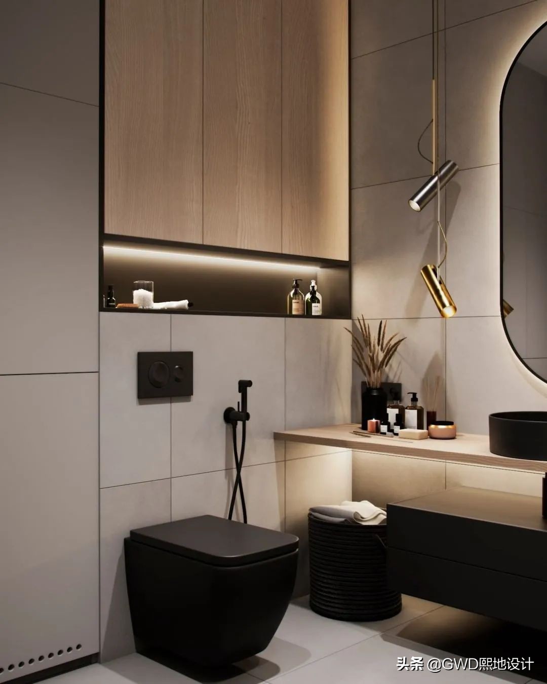 最美卫生间装修效果图,2021最火卫生间设计效果图