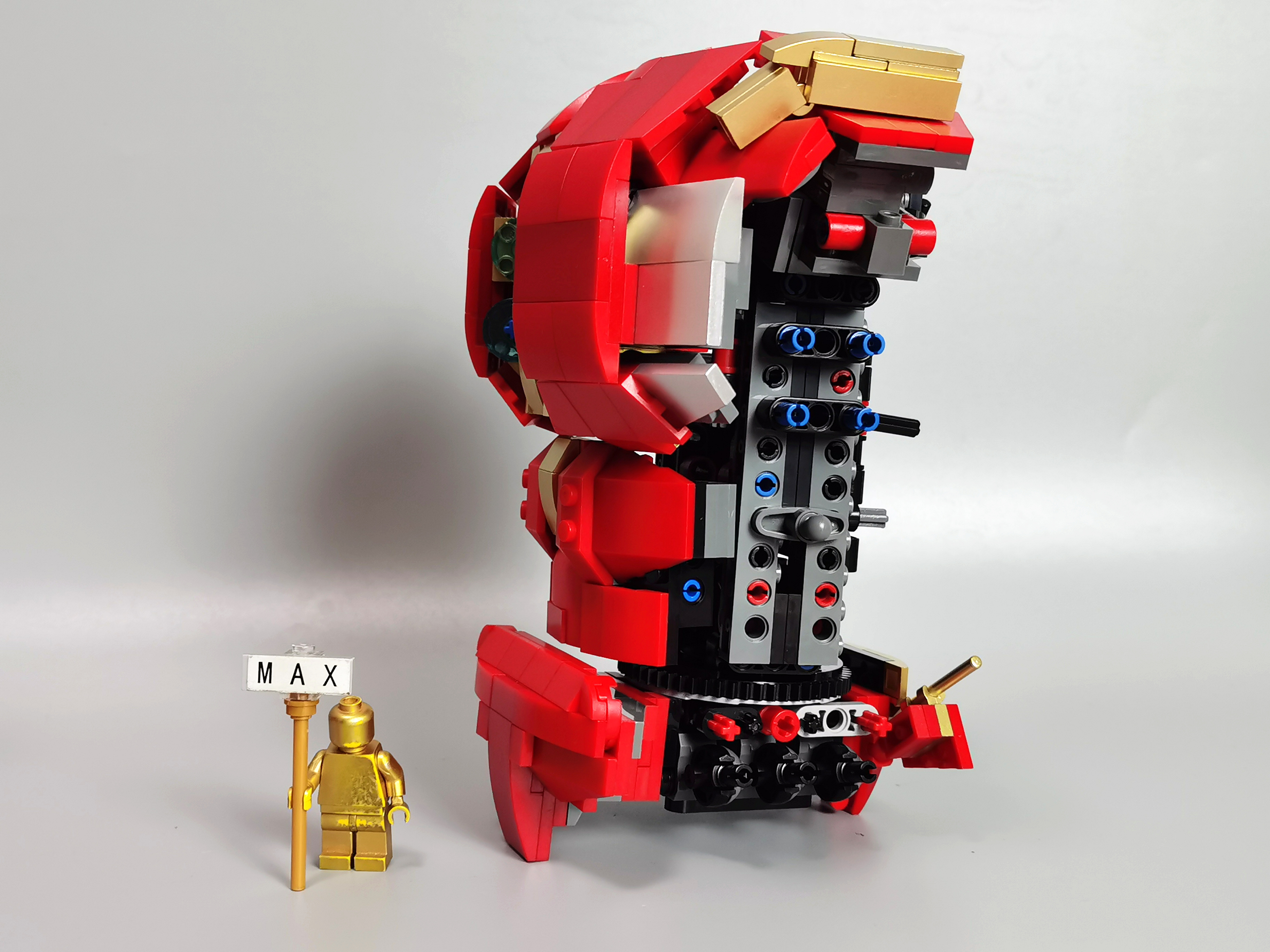 k盒子mk44反浩克装甲,k盒新品反浩克装甲拼搭