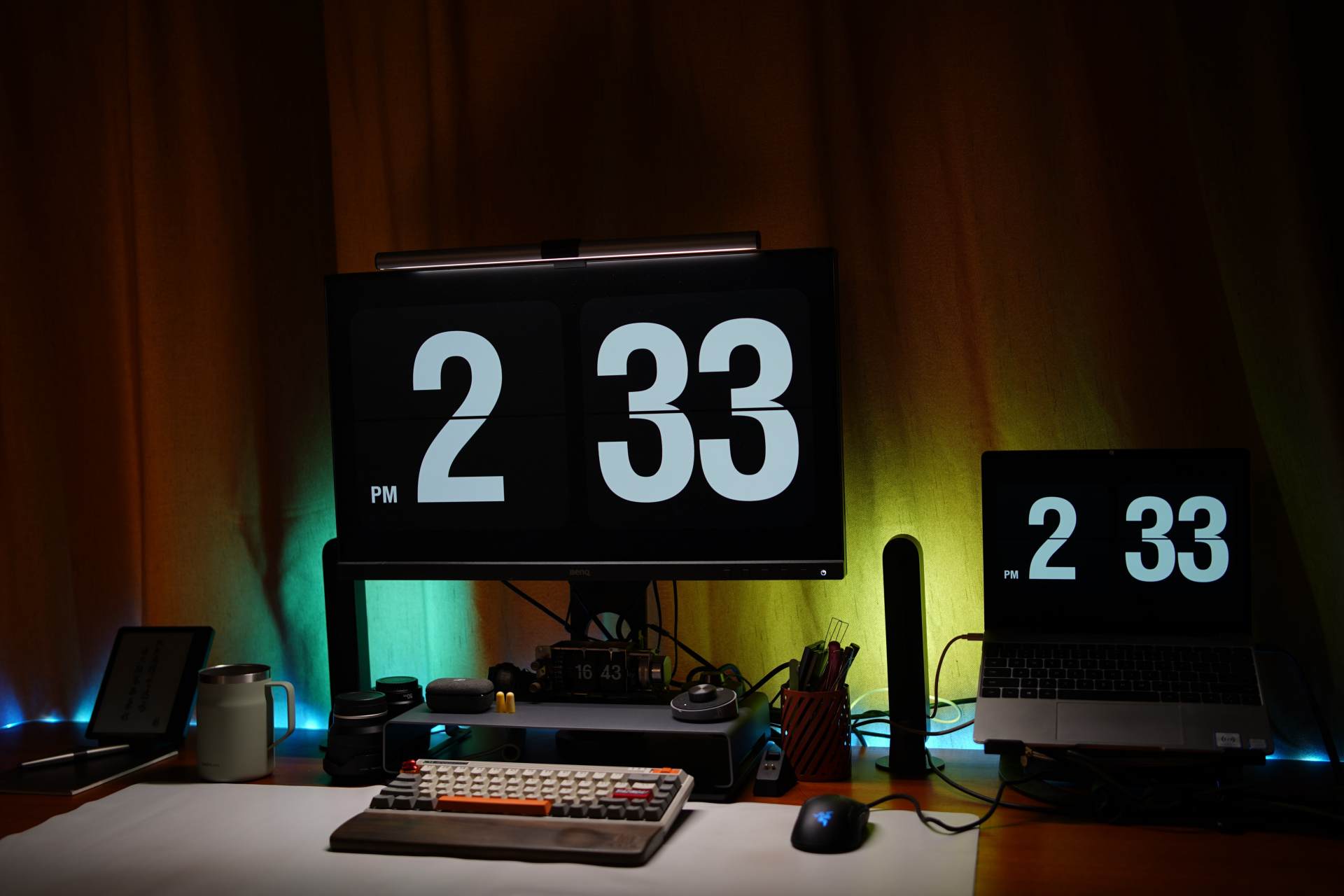 男人谁不喜欢一张大大的书桌,智芯1.8M实木升降桌那是真的爱