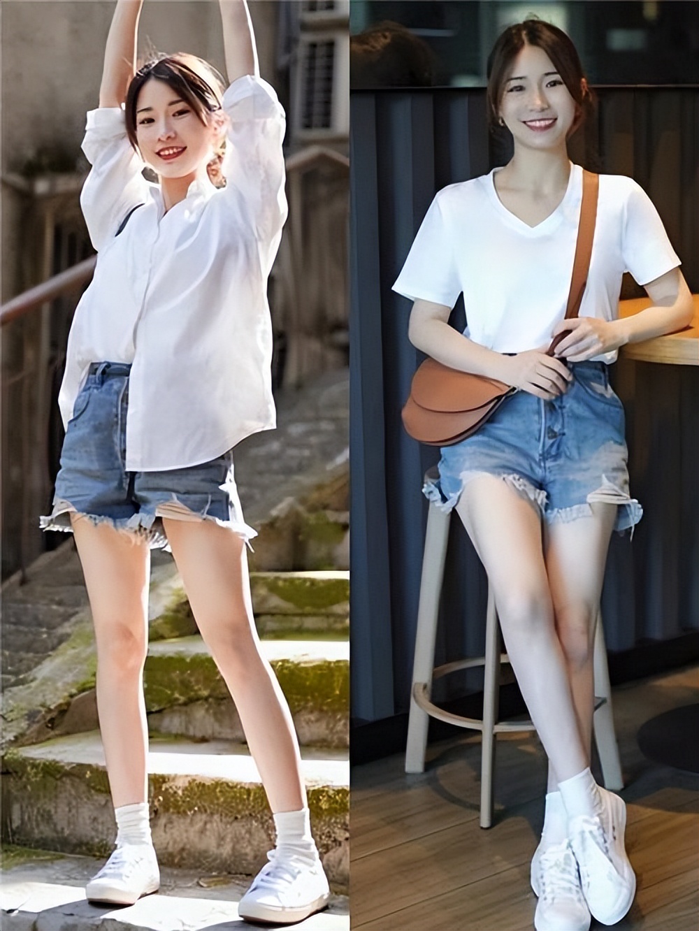 适合夏天穿的搭配,夏天穿什么搭配好看