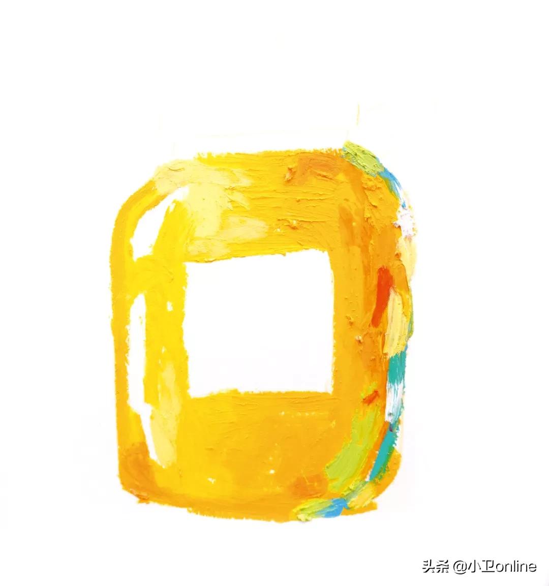 油画棒森系小清新插画教程,油画棒教程简单新手插画