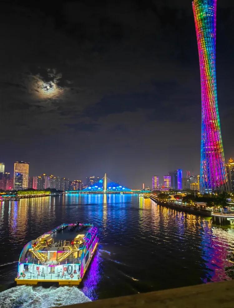 南海神号珠江夜游,海心沙码头珠江夜游购票指南