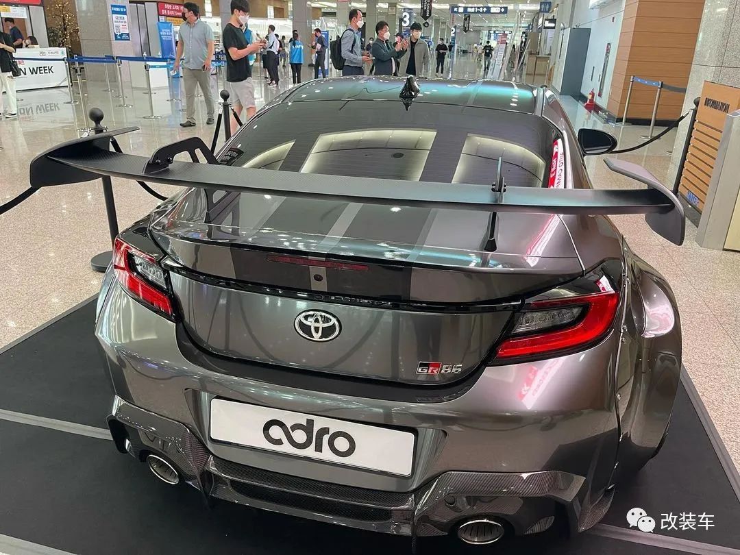 韩国设计师效果图,2022款丰田gr86合法改装套件