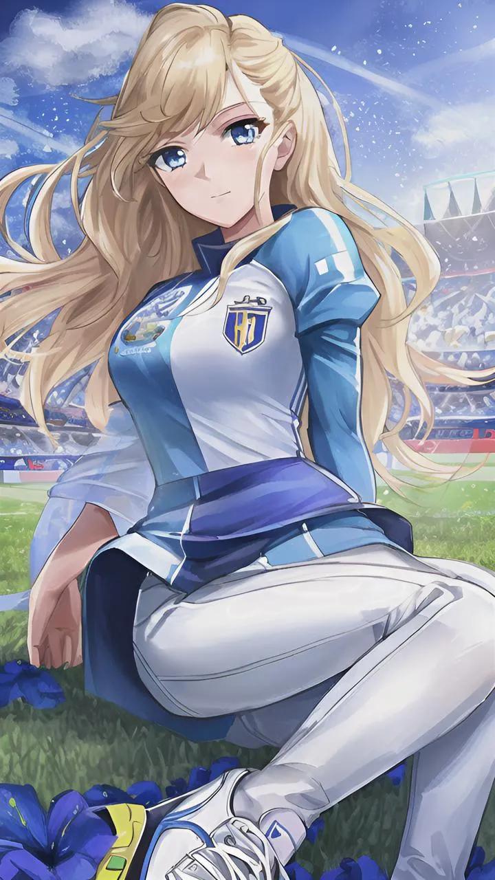 ai绘画足球视频,法国队ai绘画