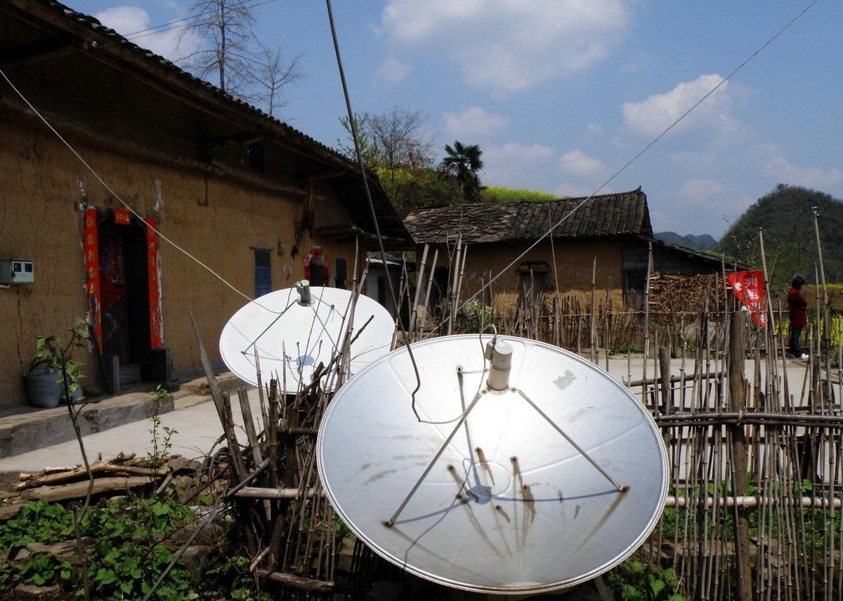 农村用锅盖的电视能在城里用吗,农村电视锅盖安装违法吗