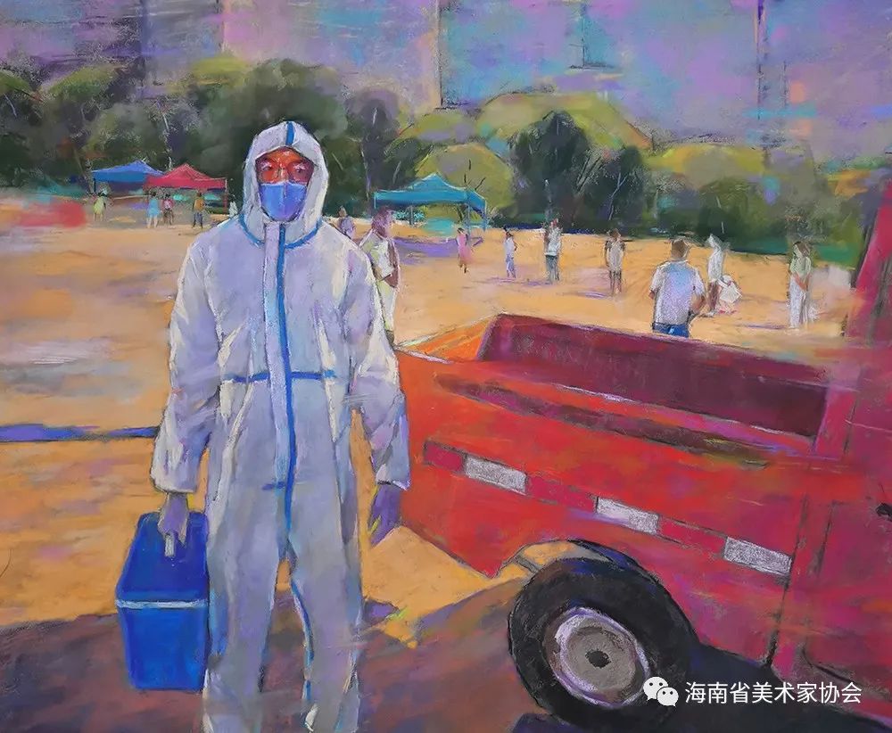 展览在线‖海南省美术家协会“艺”起抗疫网络美术展（五）