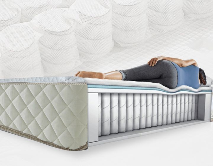 弹簧床垫和椰棕床垫哪个舒服,弹簧床垫棕榈床垫乳胶床垫哪款好