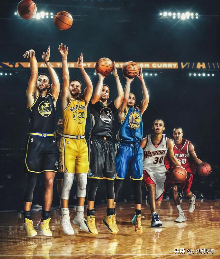 库里晒全明星球衣照片,库里晒fmvp奖杯照片