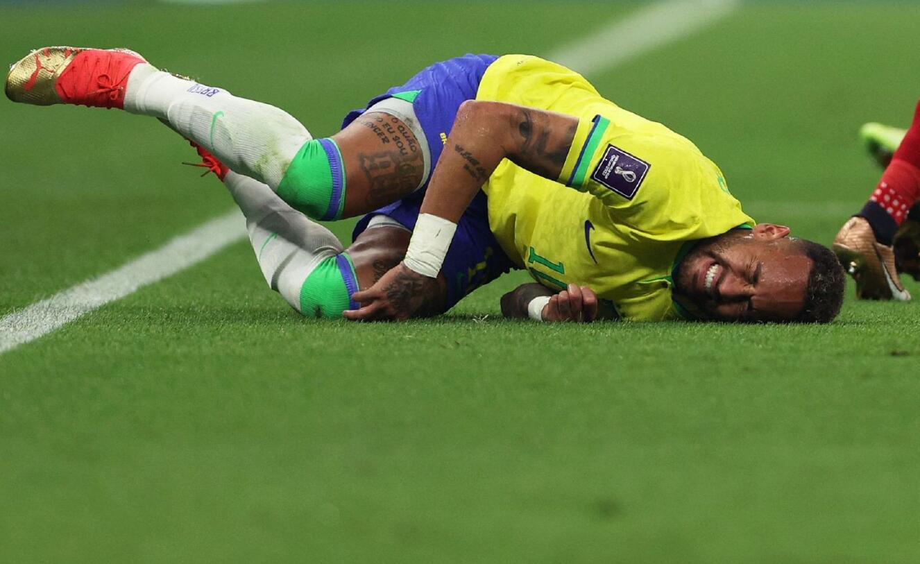 内马尔受伤后现状,内马尔受伤了下场还打吗