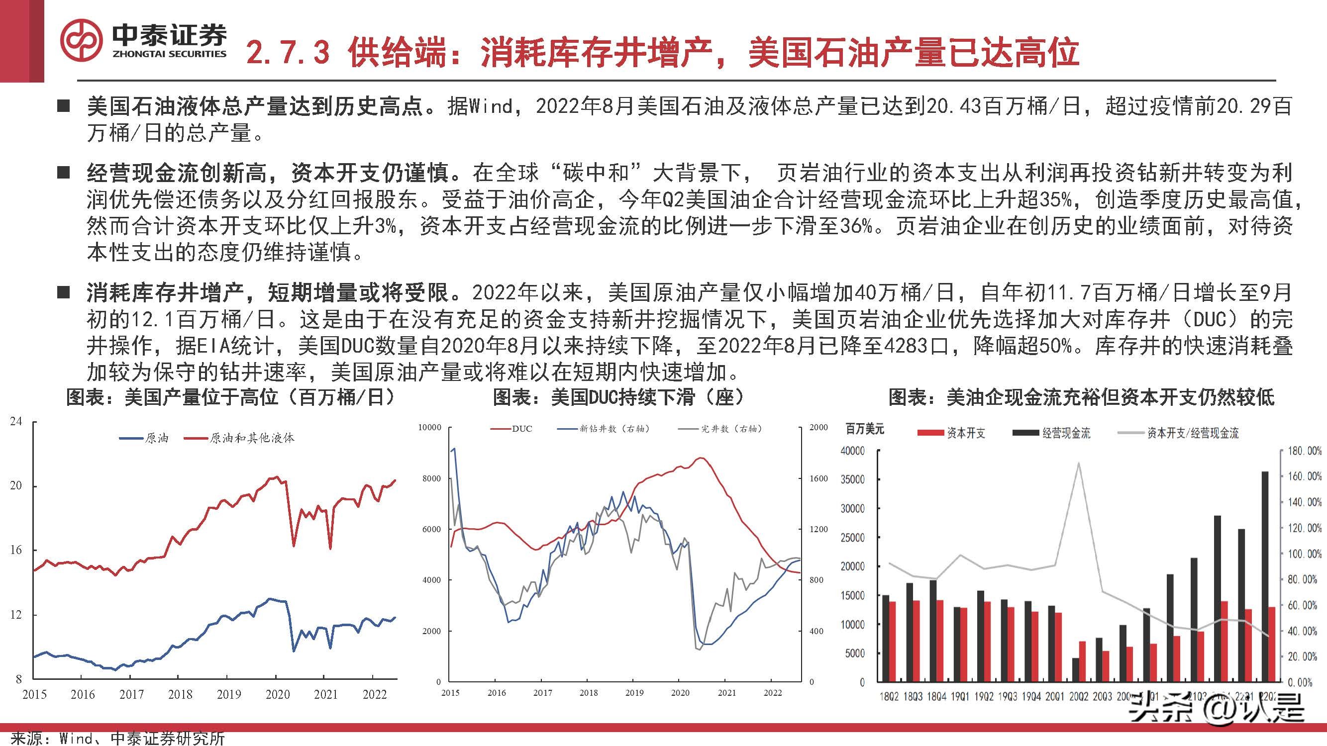 化工行业2022Q4投资策略:看多原油,关注欧洲,布局民爆