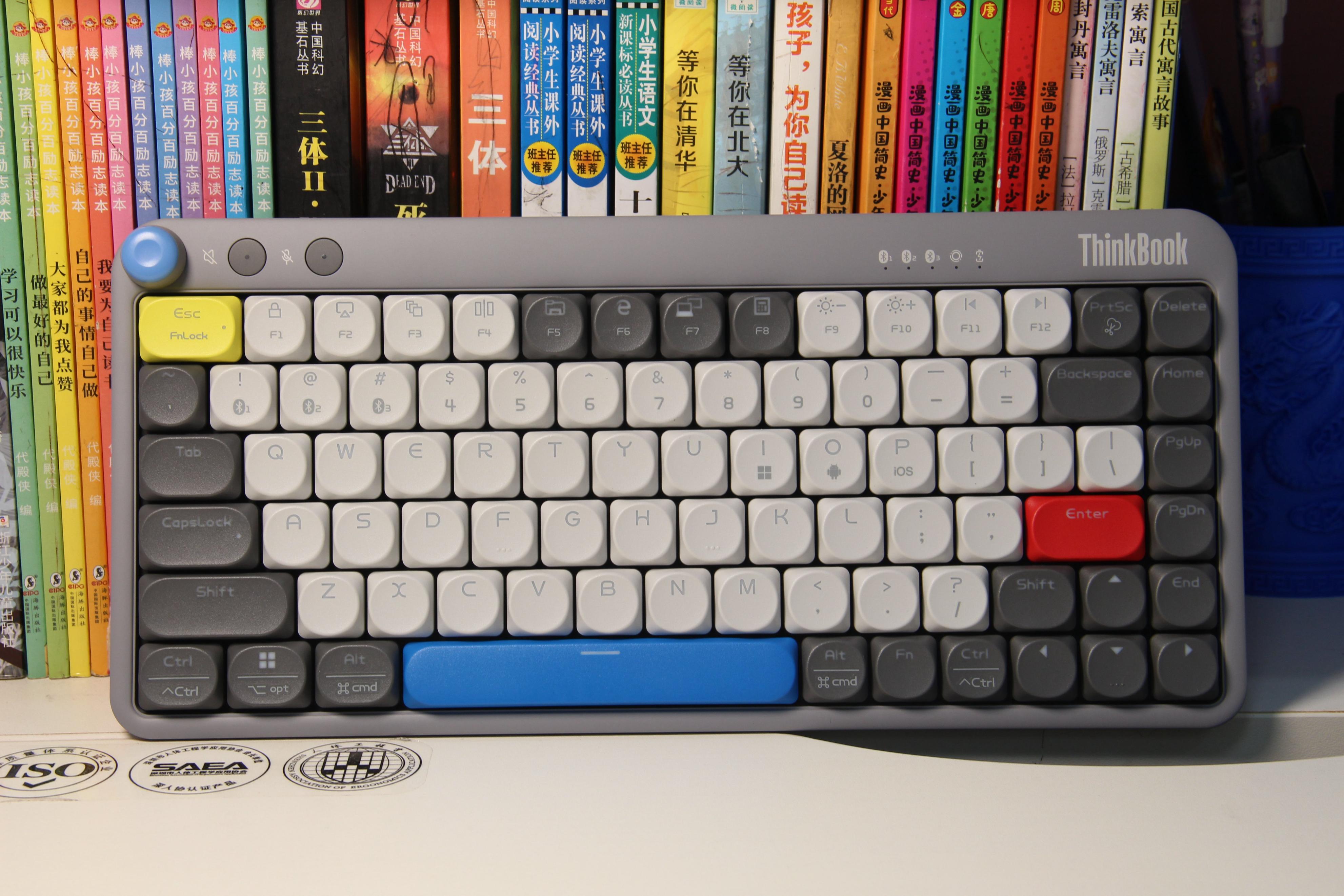 Thinkbook星雾粉机械键盘,thinkbook机械键盘KBPro评测