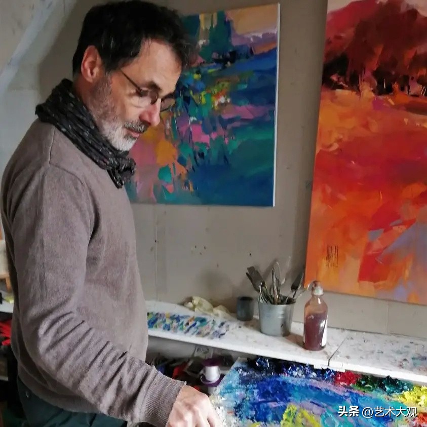 埃里克科佩尔风景油画作品欣赏,欧洲海滩风景油画作品欣赏