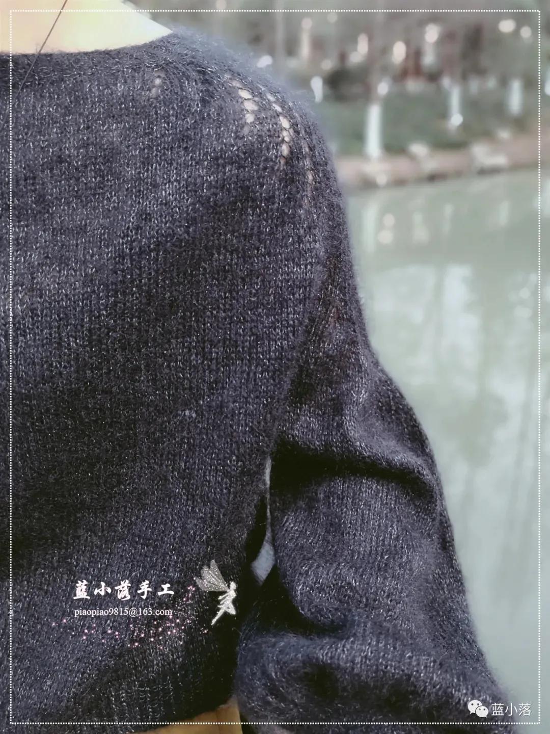 流苏灯笼袖棒针毛衣最新款,马海毛短款超厚灯笼袖毛衣搭配