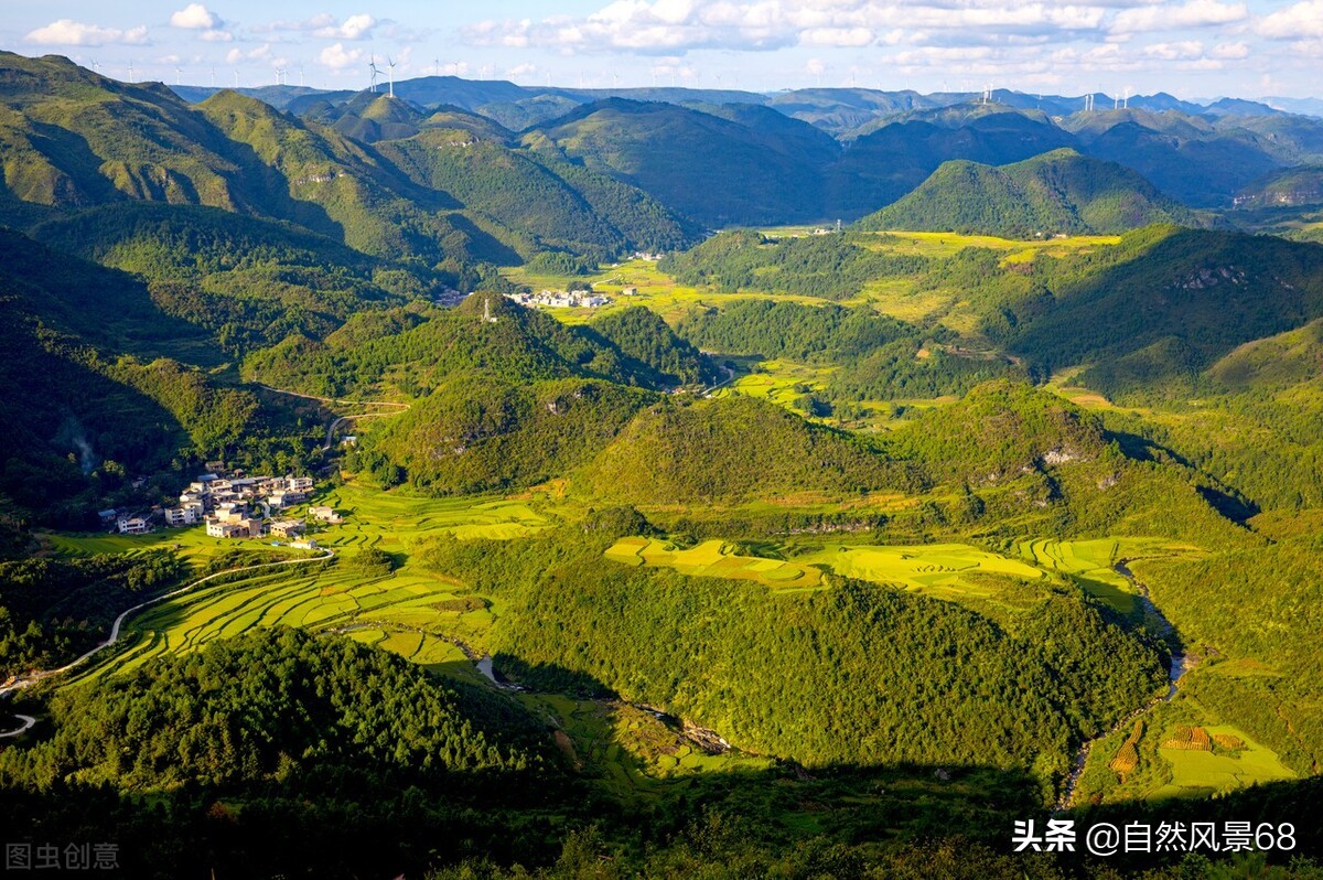 多彩贵州黄果树瀑布绘画作品,多彩贵州黄果树瀑布视频