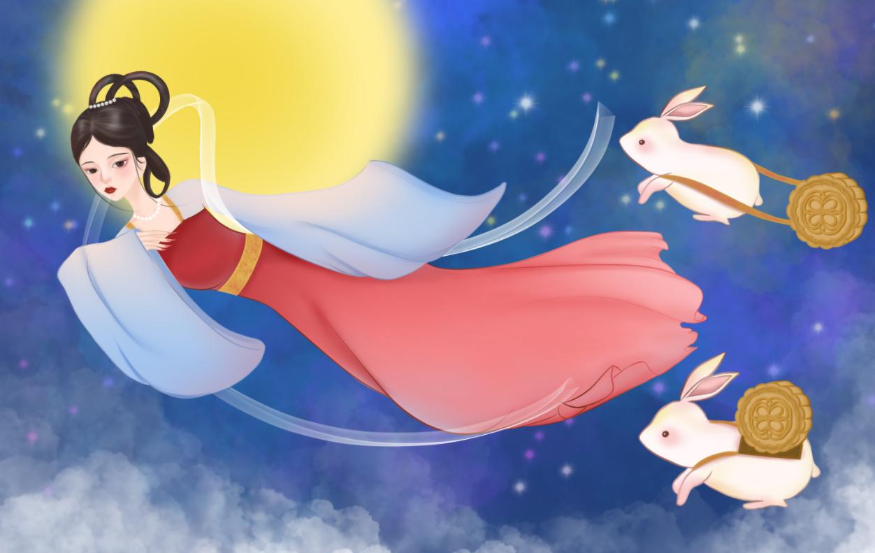 中秋节的传说故事200字左右,亲子活动关于中秋节的故事和传说