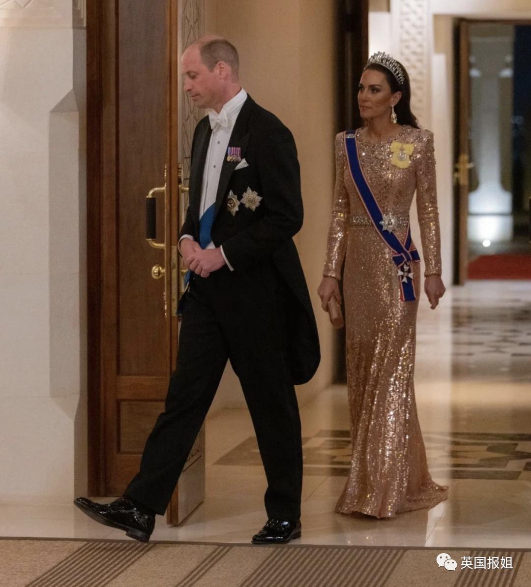 凯特王妃高级造型,凯特王妃穿蓝色格子英伦风