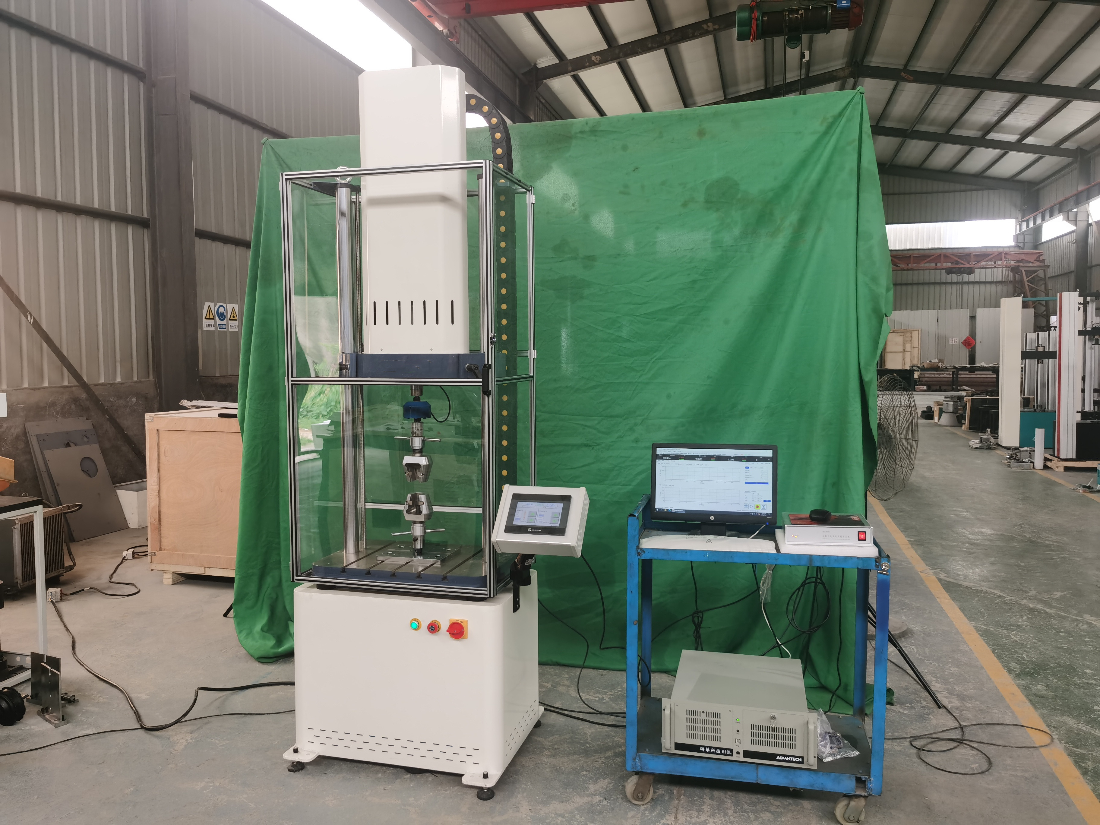 拉力试验机测试过程,拉力试验机如何校验