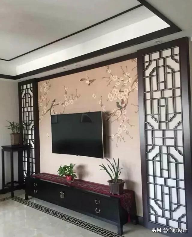 二十款高颜值电视墙背景墙,二十平方电视背景墙设计
