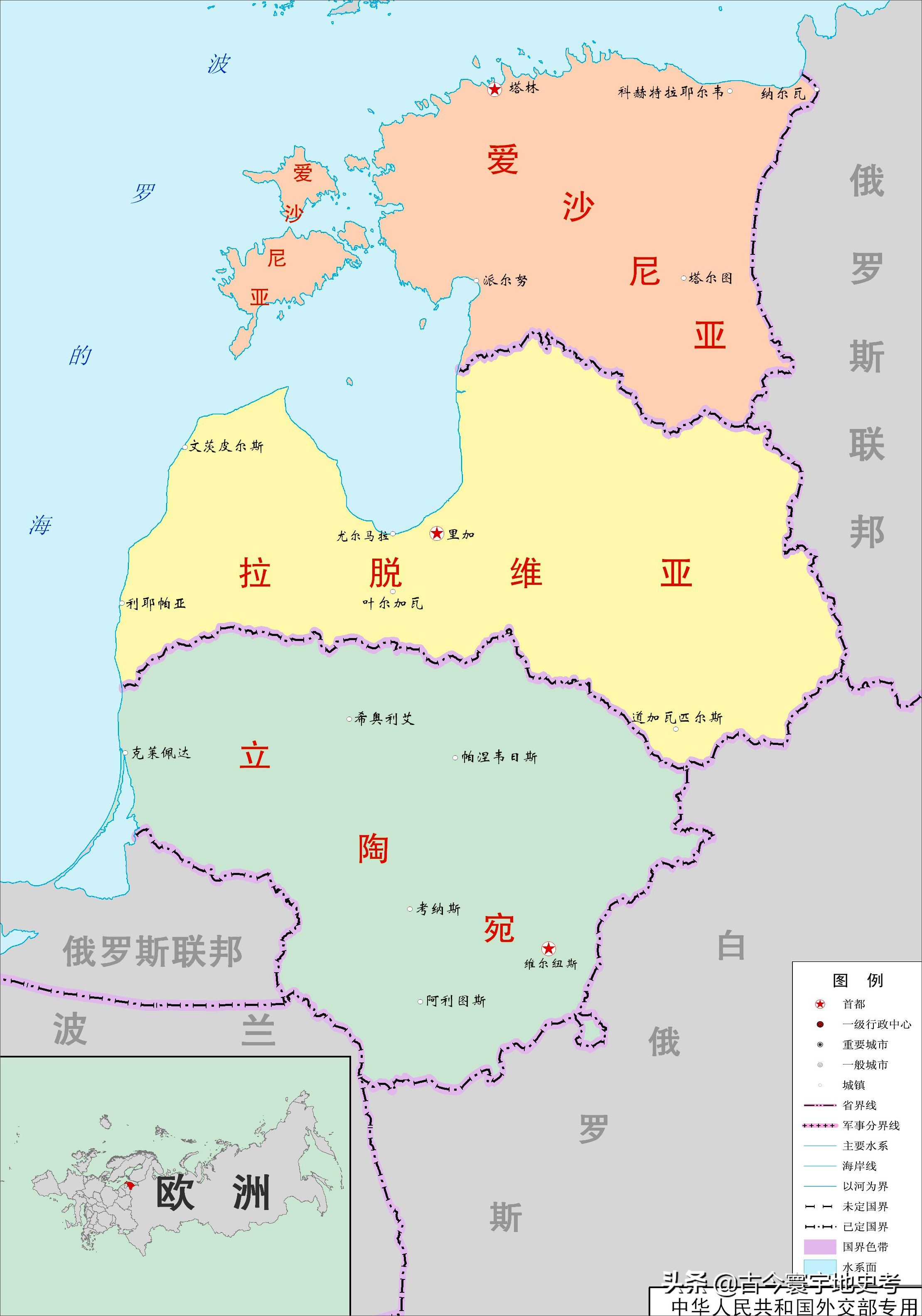 欧洲行政区划地图高清大图,欧洲国家行政区划图