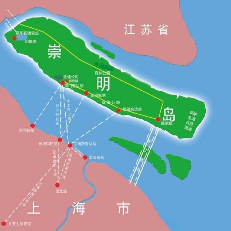 中国第三大岛崇明,我国三大岛屿崇明岛