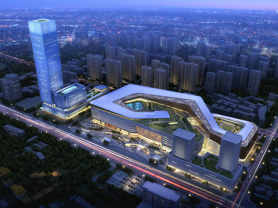 武汉梦时代广场全球最大商业体,武汉再添地标性商业