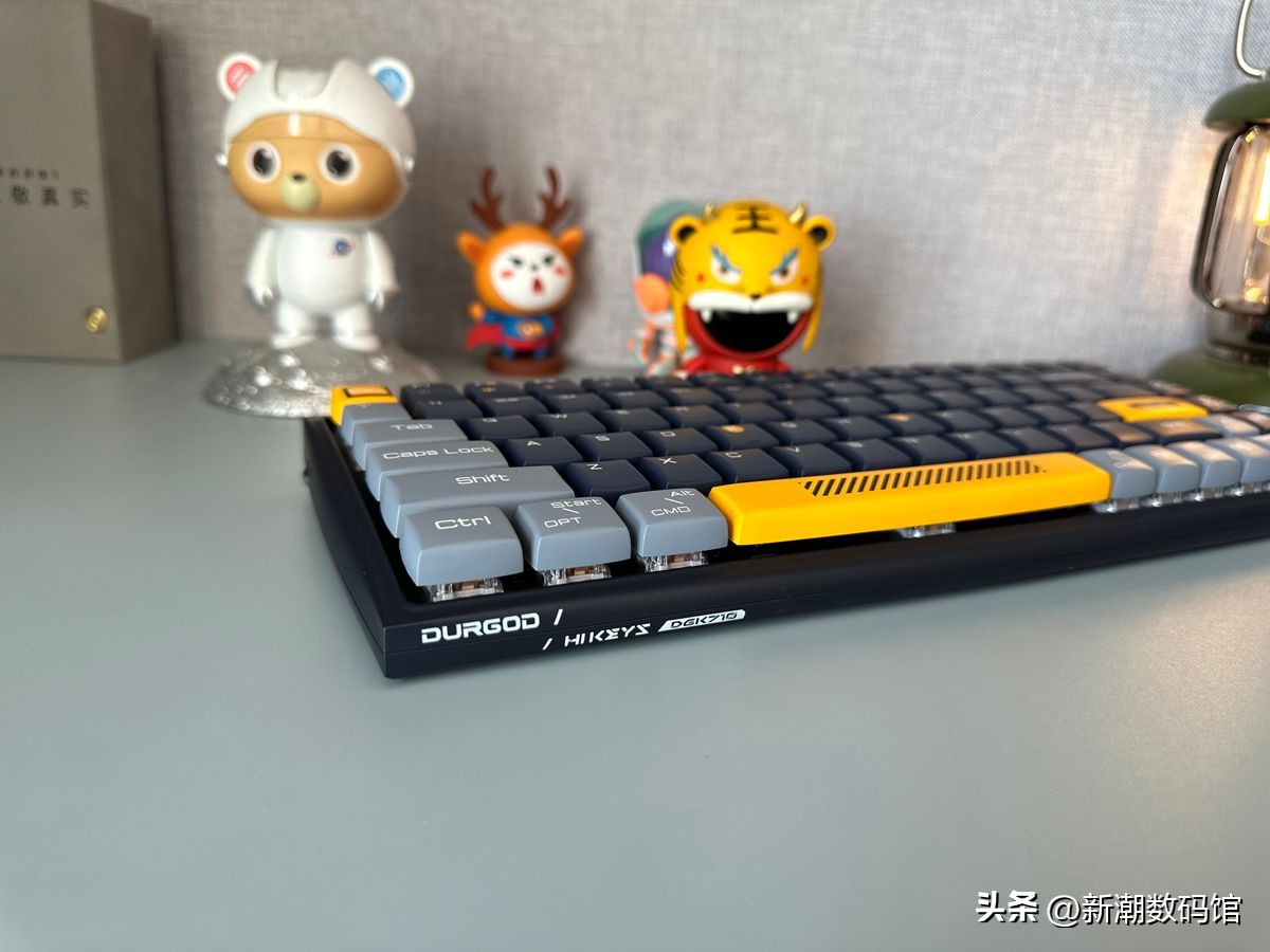 杜伽HiKeys双模机械键盘,杜伽无线机械键盘评测