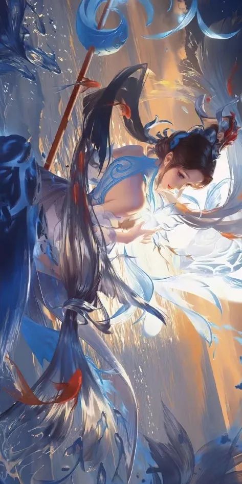 高清壁纸唯美意境古风图片,古风壁纸千里江山图