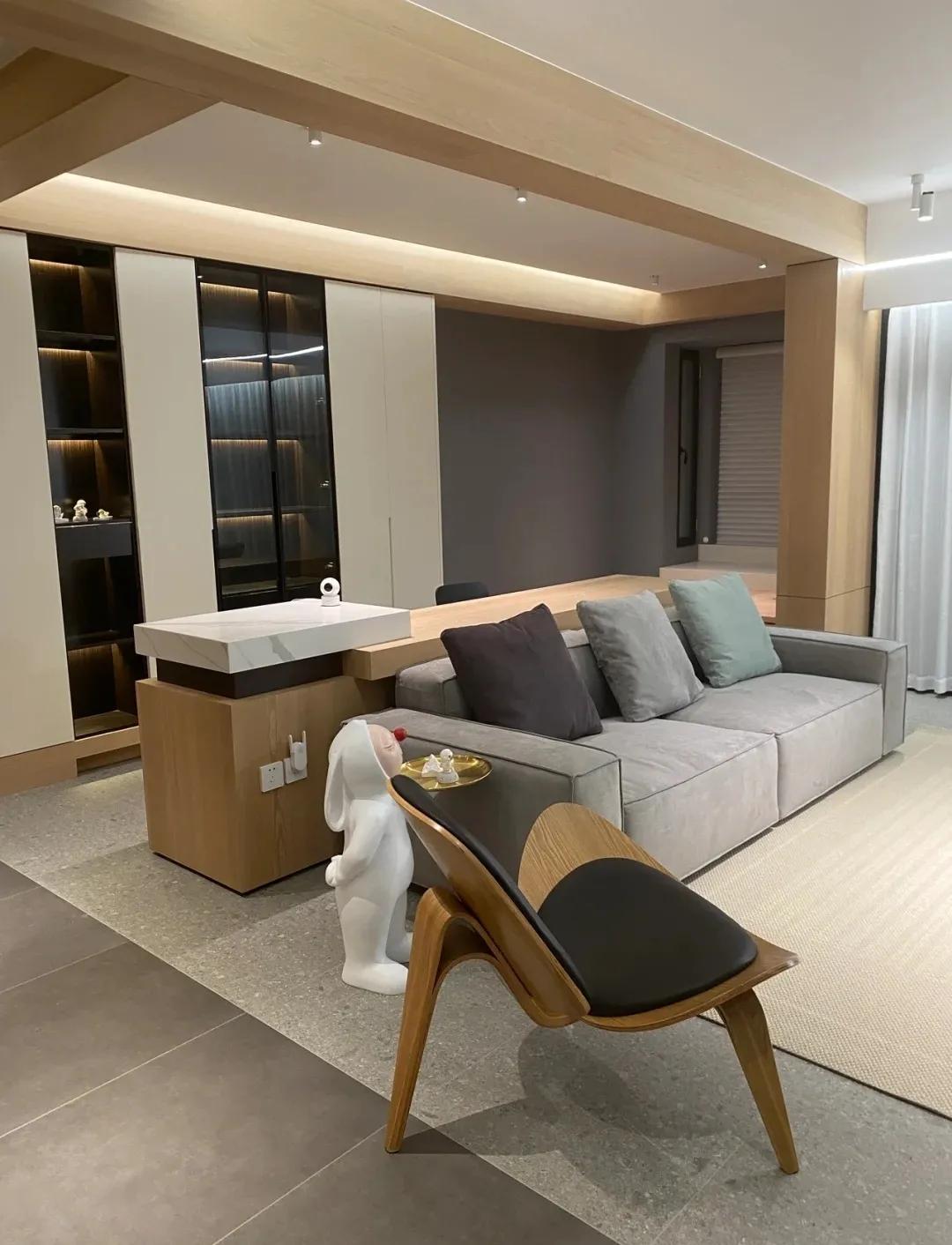 极简风格装修100平暖色调,极简穷装修