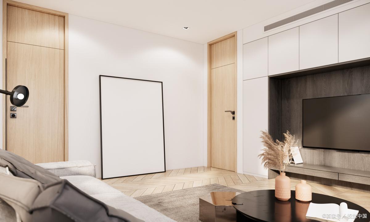 奶油原木风装修,奶油风原木装修风格客厅