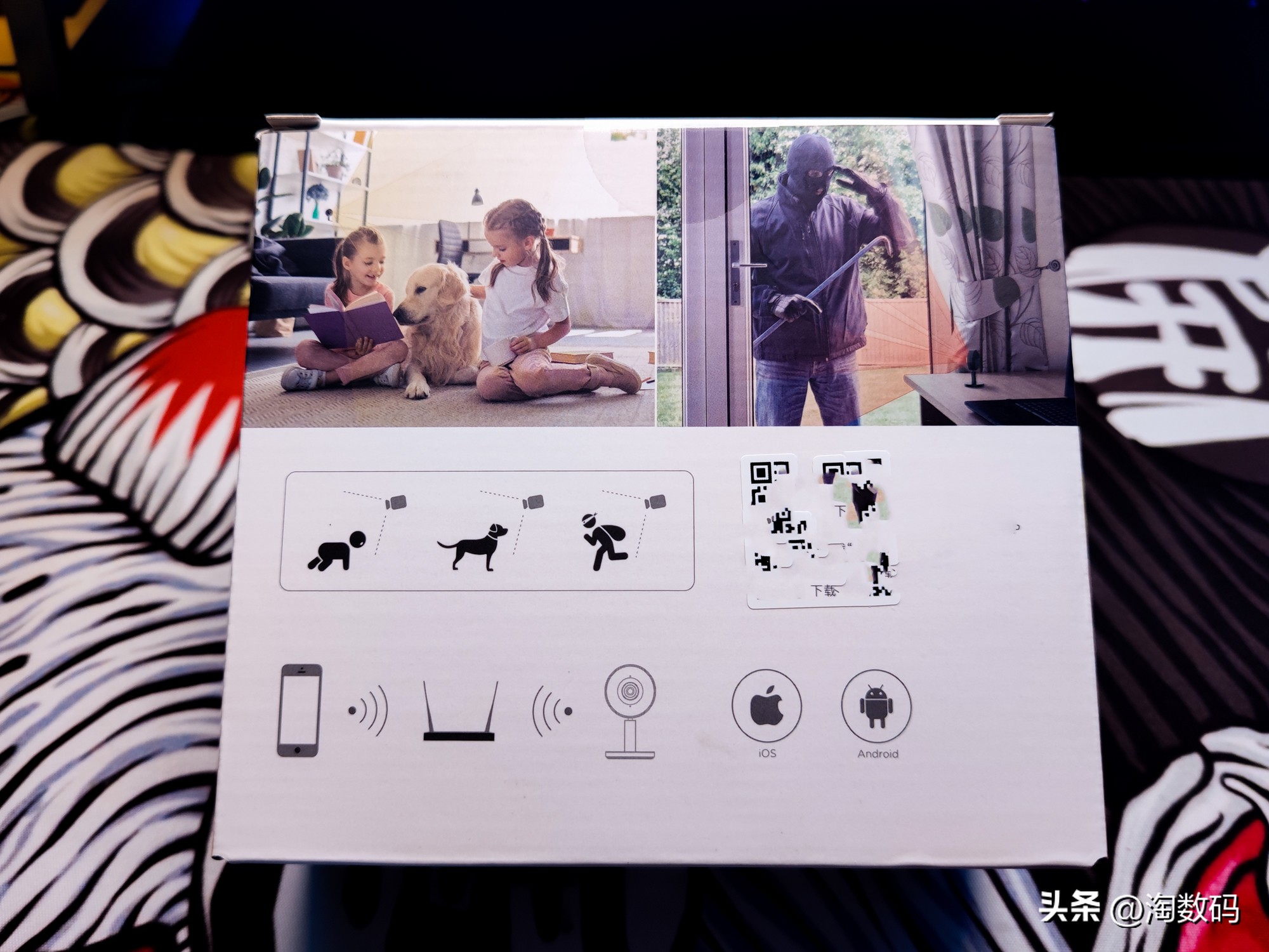 ￥59不惧洋垃圾：德国红点奖300万像素2K夜视监控镜头晒单简评