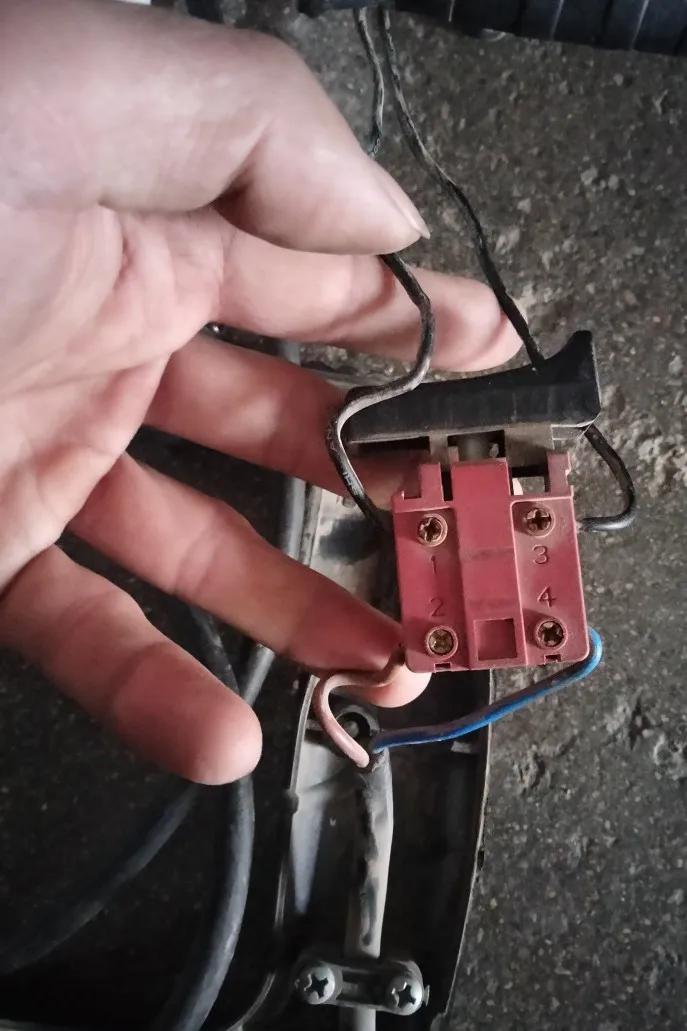 电锤的开关只有两个接线柱怎么接,两用电锤开关接法