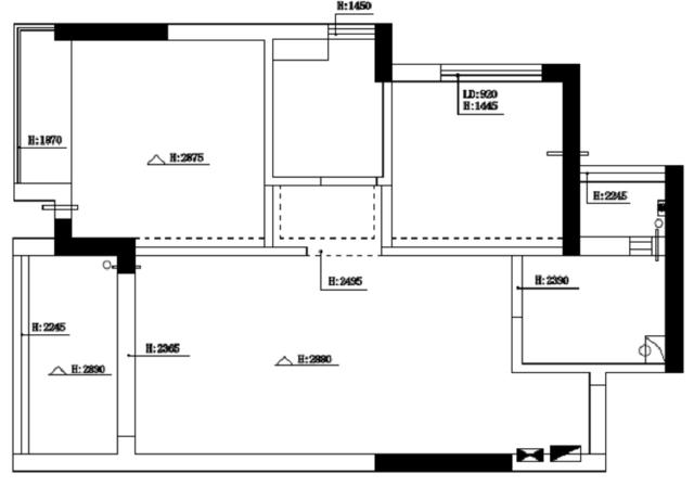 套内80平装修全屋效果图,套内85平经典南北通透小户型装修