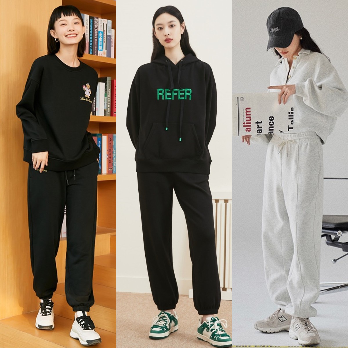 别老穿t恤试试这款显瘦洋气卫衣,卫衣怎么穿才能显瘦又减龄