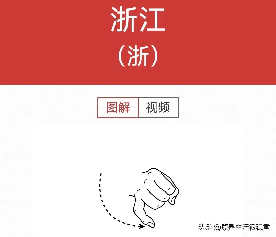 地名的手语表达方式,安徽用手语怎么表示