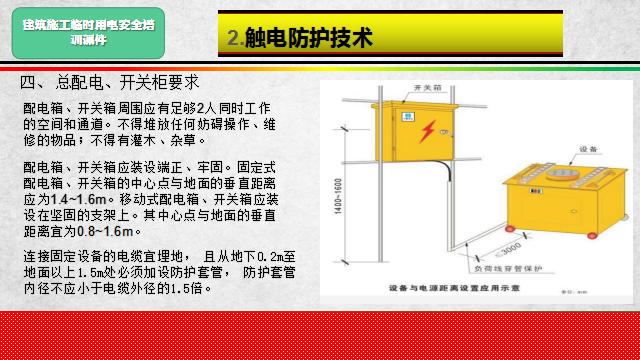 建筑施工临时用电安全培训课件