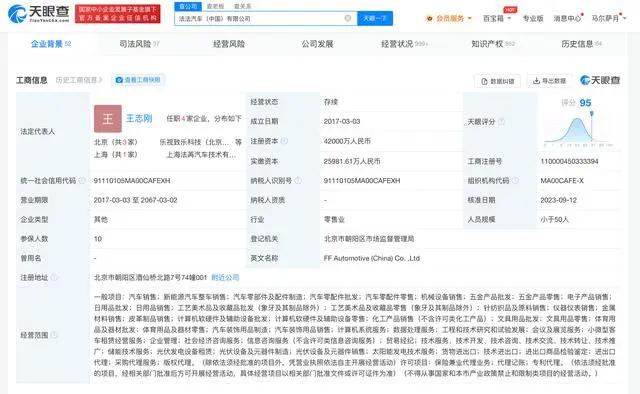法法汽车中国公司增资至4.2亿！FF91新车正式交付，