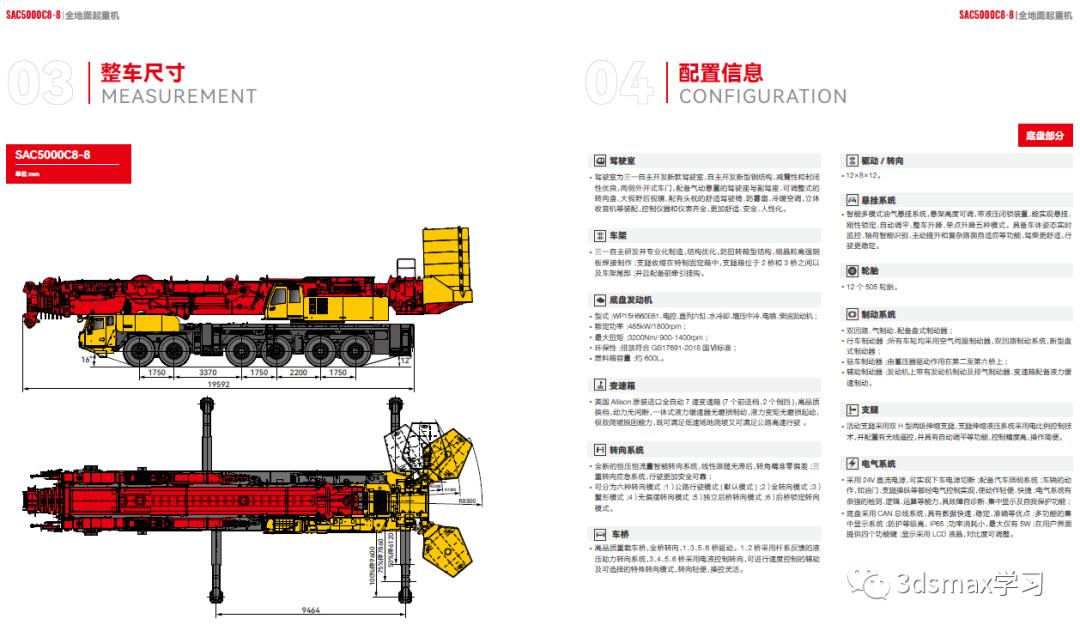 三一500吨全地面起重机,三一scc15000大型履带式起重机