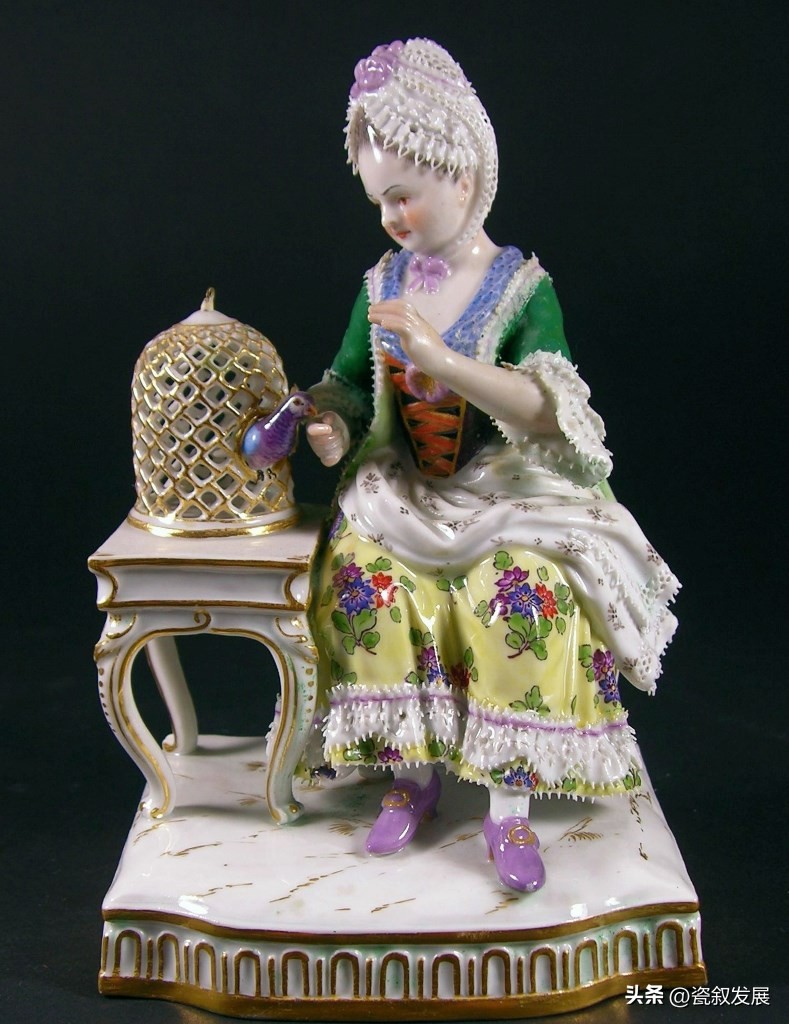 欧洲梅森瓷器图片,早期梅森瓷器雕塑