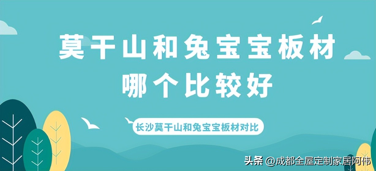 板材莫干山还是兔宝宝环保,板材兔宝宝莫干山