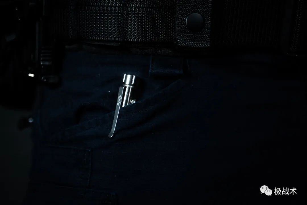 钛合金迷你战术笔,迷你版三叉戟