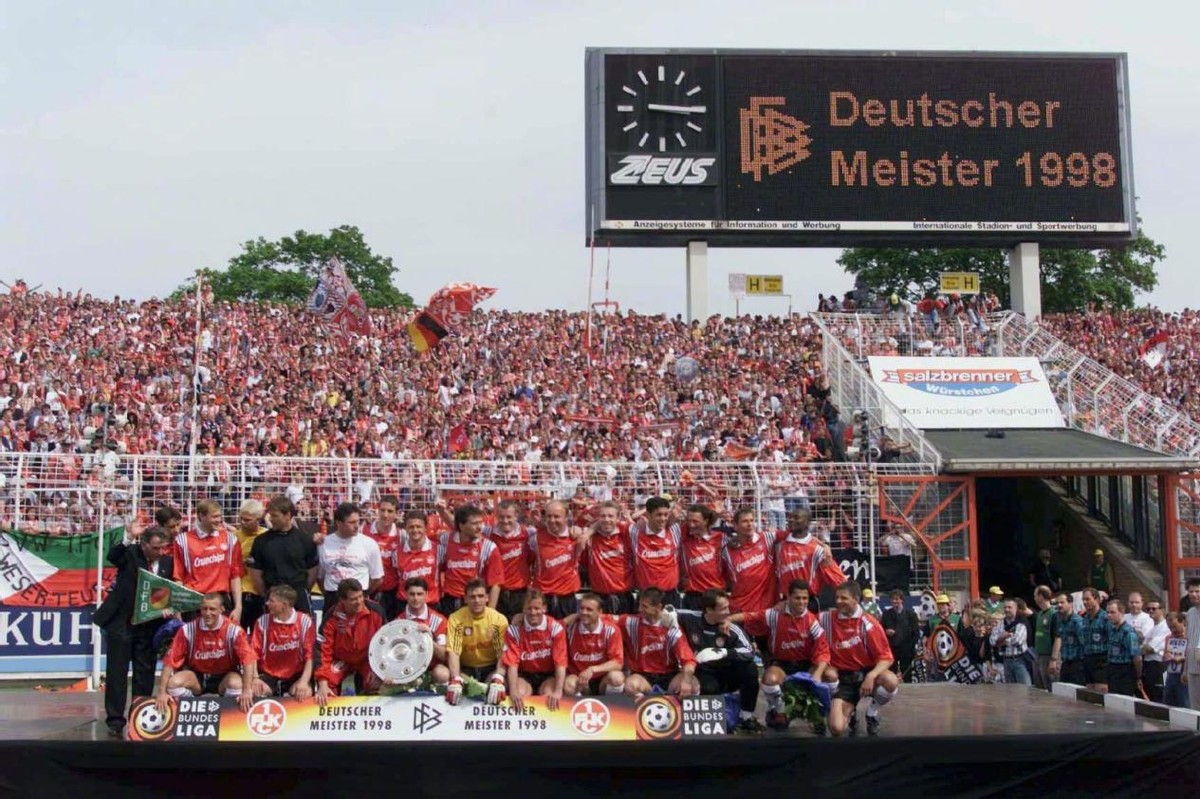 十大落魄足球豪门凯泽斯劳滕,升班马夺冠凯泽斯劳滕