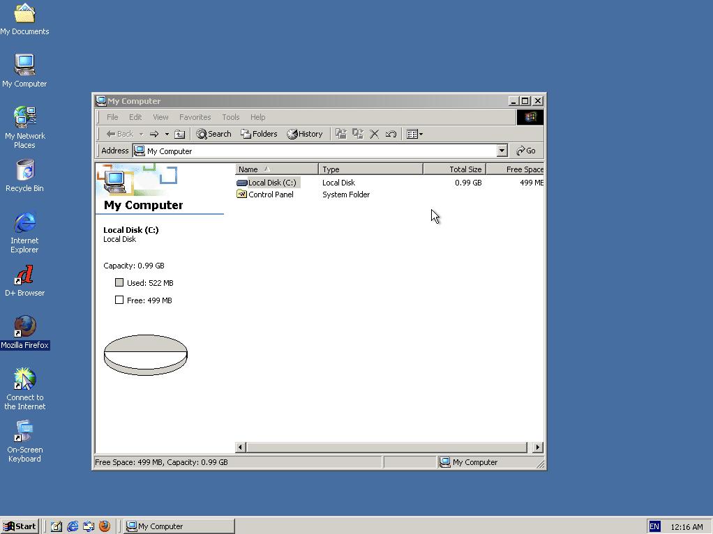 你见过在浏览器中运行的Windows2000吗？